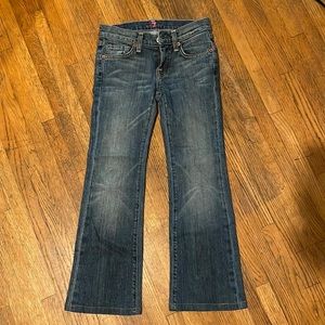 Bootcut girl jeans